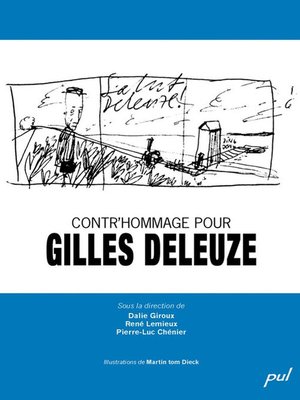 cover image of Contr'hommage pour Gilles Deleuze